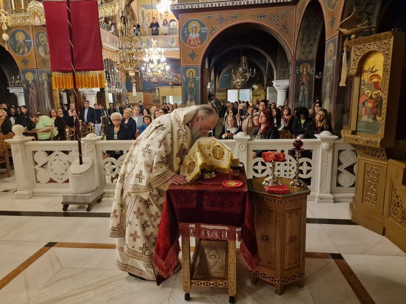 Θεία Λειτουργία για τους εξεταζομένους μαθητές